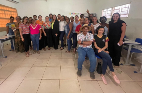 TRT/MT leva informações sobre combate ao trabalho infantil à escola quilombola de Livramento