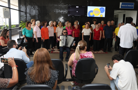 Abertura da Semana da Acessibilidade no TRT/MT reúne música, solidariedade e debate sobre direitos